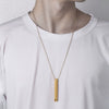 Wholesale Meditation Decompression Whistle Pendant Necklace Stainless Steel Titanium Steel Handmade Geometric Ochain