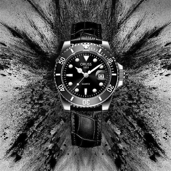 Wholesale Men's Alloy Business Style Waterproof Quartz Watch With Mineral Reinforced Glass Mirror And Round Dial