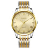 Wholesale Men's Alloy Case Steel Strip Strap Quartz Watches With Round Dial And Fashionable Style