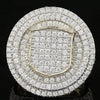 Wholesale Men's Alloy Gold Plated Geometric Ring
