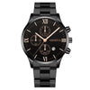 Wholesale Men's Alloy Iron Band Round Dial Leisure Quartz Watch