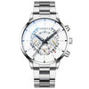 Wholesale Men's Alloy Iron Band Round Dial Leisure Quartz Watch