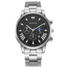 Wholesale Men's Alloy Iron Band Round Dial Leisure Quartz Watch