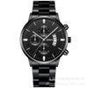 Wholesale Men's Alloy Iron Band Round Dial Leisure Quartz Watch