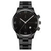 Wholesale Men's Alloy Iron Band Round Dial Leisure Quartz Watch