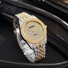 Wholesale Men's Alloy Round Dial Quartz Watch With Starry Design Fashionable Style