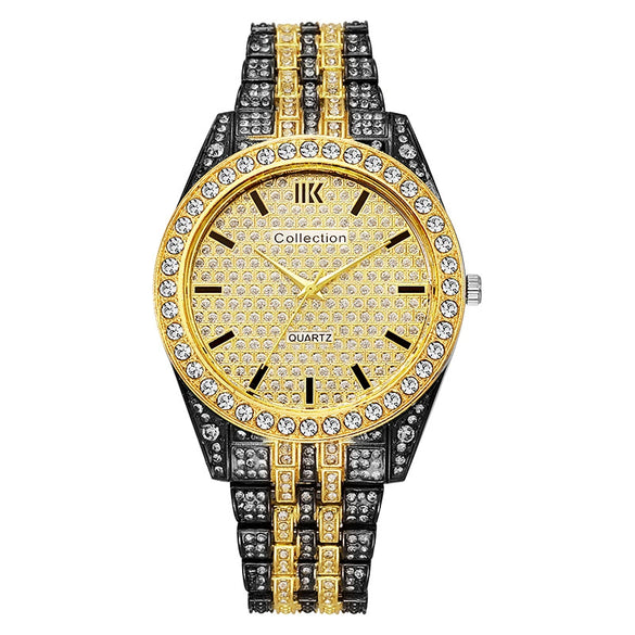 Wholesale Men's Alloy Round Dial Quartz Watch With Starry Design Fashionable Style