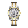 Wholesale Men's Alloy Watch With Hollow Design Luminous And Waterproof Round Dial