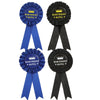 Wholesale Men's Birthday Party Tinplate Badges With Dripping Glue Process In Blue Gold And Black Gold