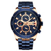 Wholesale Men's Business Fashion Waterproof Quartz Watch With Stainless Steel Band Round Dial Alloy Case And Mineral Reinforced Glass Mirror