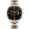 Wholesale Men's Business Style Calendar Watch With Alloy Strap And Round Dial