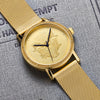 Wholesale Men's Business Style Ultrathin Quartz Watch Alloy Case Stainless Steel Strap Round Dial