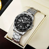 Wholesale Men's Business Watch Alloy Material Round Shape Simple Design Luminous