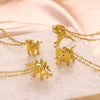 Wholesale Men's Dinosaur Series Pendant Necklace Stainless Steel Hiphop Style Electroplated Jewelry
