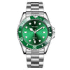 Wholesale Men's Fashion Metal Case Stainless Steel Strap Round Dial Quartz Watch