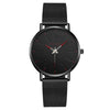 Wholesale Men's Fashion Quartz Watch Metal Milan Mesh Belt Round Dial