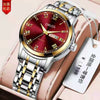 Wholesale Men's Fashion Quartz Watch Steel Case And Strap Round Dial Mineral Strengthened Glass Mirror