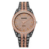 Wholesale Men's Fashionable Quartz Watch With Alloy Case Steel Strip Strap Round Dial And Rome Scale