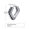 Wholesale Men's Hip Hop Style Stainless Steel Geometric Earrings
