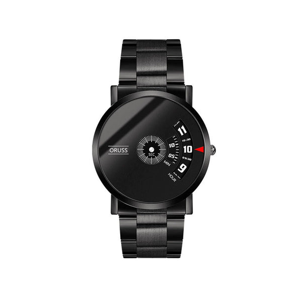 Wholesale Men's Leisure Style Steel Automatic Movement Waterproof Round Watch