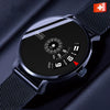 Wholesale Men's Leisure Style Steel Automatic Movement Waterproof Round Watch