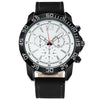 Wholesale Men's Outdoor Multifunctional Sports Quartz Watch Alloy Case Imitation Leather Strap Round Dial