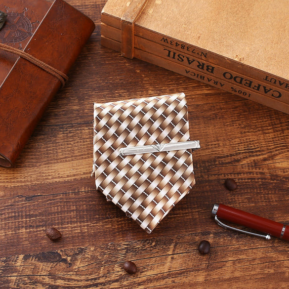 Wholesale Men's 6 Piece Set With Pu Material Modern And Simple Quartz Watch Gift Suit Wallet Belt Perfume