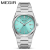 Wholesale Men's Quartz Fashion Casual Waterproof Watch With Stainless Steel Case And Alloy Band Round Dial