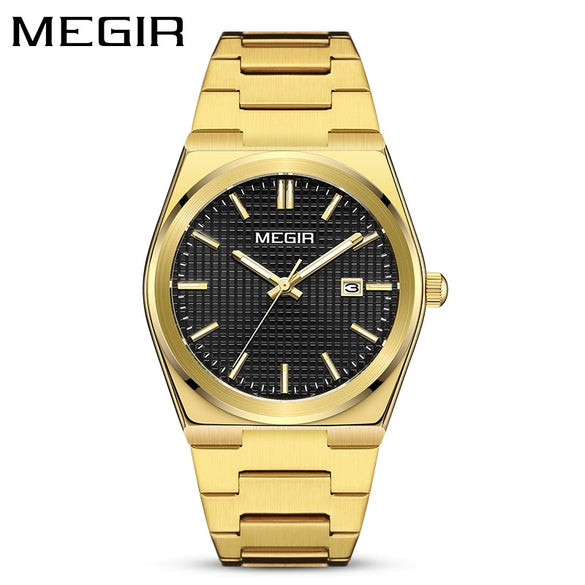 Wholesale Men's Quartz Fashion Casual Waterproof Watch With Stainless Steel Case And Alloy Band Round Dial