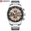 Wholesale Men's Quartz Watch With Business Style Round Dial Stainless Steel Strap And Clasp Alloy Case Sapphire Crystal Glass Mirror