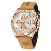 Wholesale Men's Quartz Watch With Fashion Style Waterproof Luminous Alloy Case Stainless Steel Strap And Buckle Round Dial Mineral Strengthened Glass Mirror