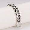 Wholesale Men's Stainless Steel Geometric Simple Polish Cuban Chain Jewelry