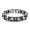 Wholesale Men's Titanium Steel Bracelets Geometric Original Design Polished