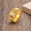 Wholesale Men's Titanium Steel Rotary Decompression Ring With Geometric Pattern And Electroplating Treatment
