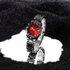 Wholesale Men's Vintage Waterproof Watch Irregular Claw Style Alabaster Alloy Case Mineral Reinforced Glass Mirror Stainless Steel Buckle