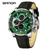 Wholesale Men's Watch Zinc Alloy Round Dial Waterproof Multifunctional Sporty Fashion Light Luxury Style