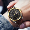 Wholesale Men's Waterproof Fashionable Watch Alloy Case Pu Strap Round Dial