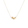 Wholesale Mermaid Stainless Steel Necklace 18K Gold Plated Geometric Design