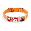Wholesale Metal Adjustable Christmas Bracelet With Drop Shape Design And Seiko Craftsmanship For Unisex