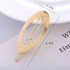 Wholesale Metal Alloy Goldplated Frog Clip Hairpin In Round And Oval Shapes