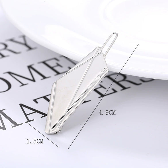 Wholesale Metal Alloy Goldplated Frog Clip Hairpin In Round And Oval Shapes