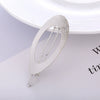 Wholesale Metal Alloy Goldplated Frog Clip Hairpin In Round And Oval Shapes