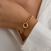 Wholesale Metal Alloy Snake Bone Chain Necklace With Geometric Design And Electroplating For Women