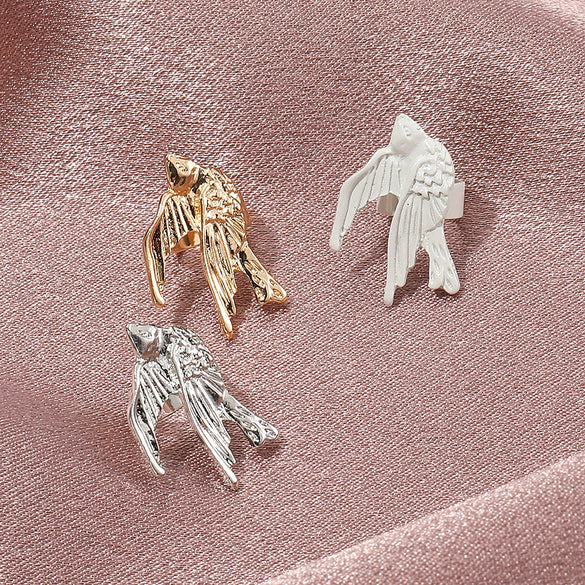 Wholesale Metal Animal Geometric Ear Clip With Electroplating For Women