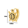 Wholesale Metal Animal Zodiac Electroplated Piercing Earrings For Women