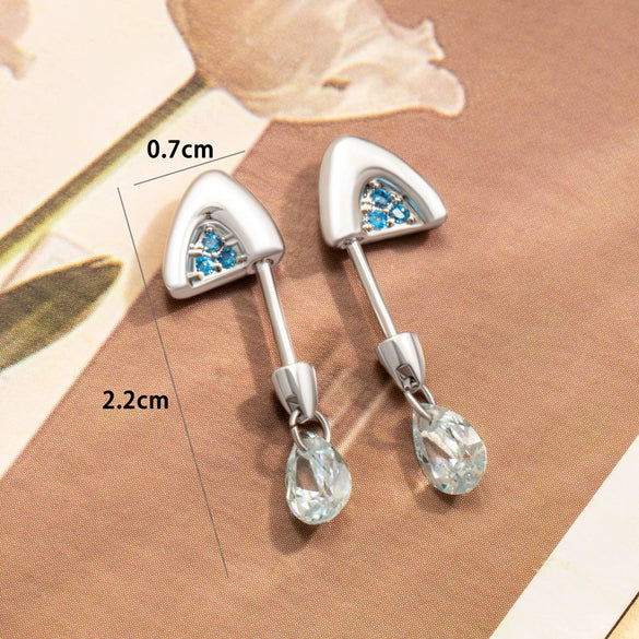 Wholesale Metal Animals Style Titanium Steel Ear Bone Nail Electroplated Women's Earrings