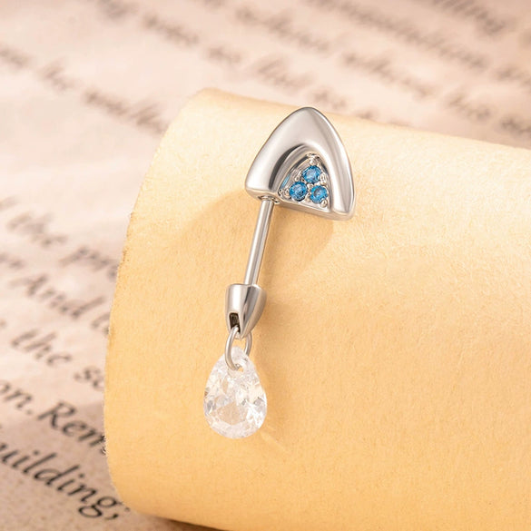 Wholesale Metal Animals Style Titanium Steel Ear Bone Nail Electroplated Women's Earrings