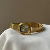 Wholesale Metal Band Quartz Women's Watch With Oval Dial And Medieval Style