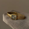 Wholesale Metal Band Quartz Women's Watch With Oval Dial And Medieval Style