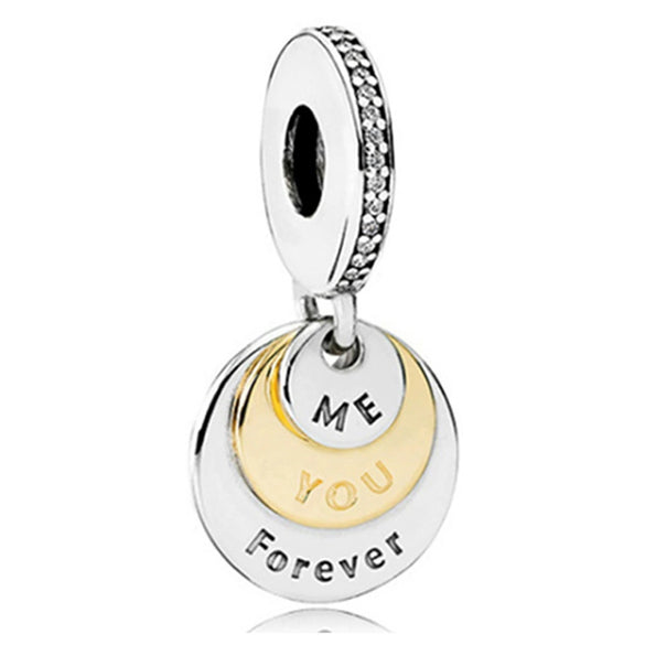 Wholesale Metal Beaded Bracelet With Hollow Love Shape And Rainbow Pendant Featuring Totem Pattern And Electroplating Treatment